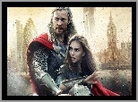 Mroczny Świat, Chris Hemsworth, Thor, Natalie Portman